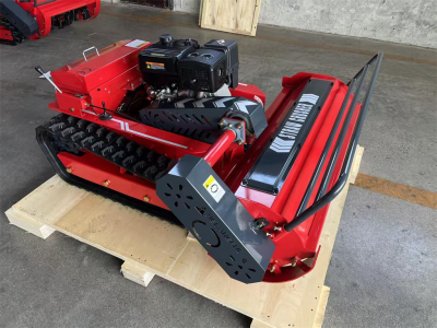 Remote-controlled lawn mower