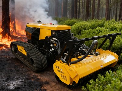 Roboter für den Bau von Brandschneisen: Eine neue Ära in der Waldbrandverhütung und im Umweltschutz