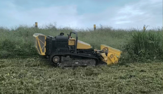 Remote-Controlled Lawnmowers Improve Efficiency in Embankment Weed Management