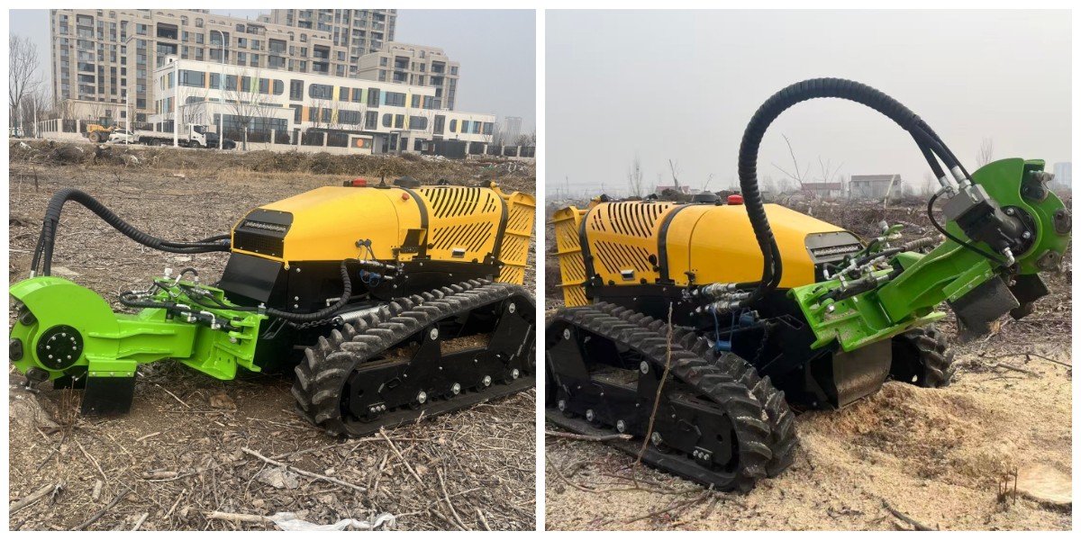 آلة طحن جذوع الأشجار مناسبة لطحن وسحق جذوع الأشجار