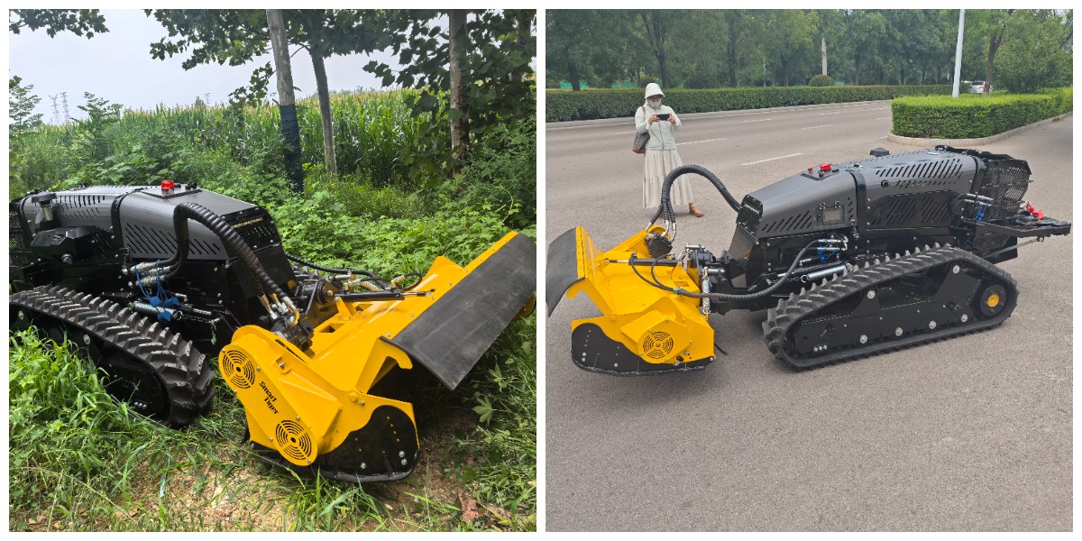 Газонокосилка Smart Tiger HYZH-40Pro с дистанционным управлением