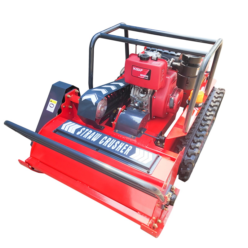 gas powered remote control lawn mower