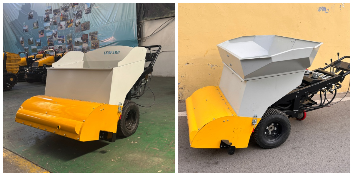 Kleiner Asphaltfertiger