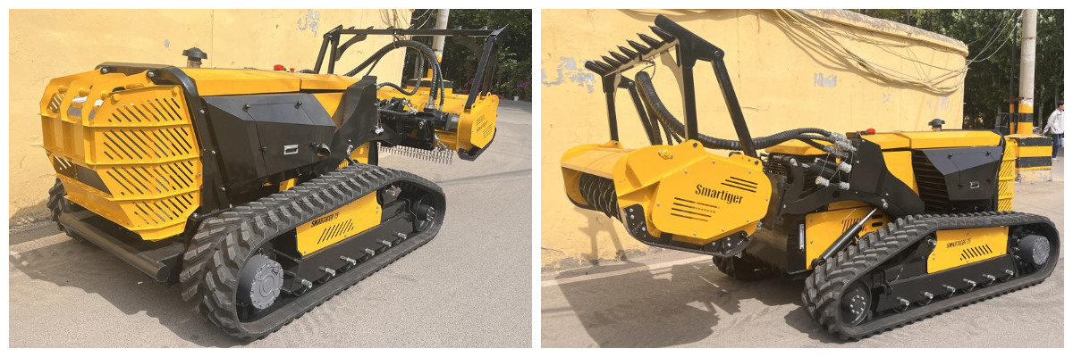 جزازة العشب الصناعية التي يتم التحكم فيها عن بعد