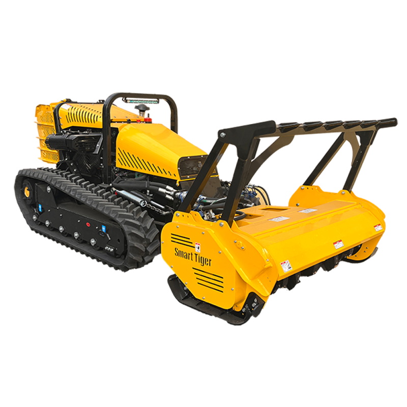 جزازة العشب الروبوتية التي يتم التحكم فيها عن بعد