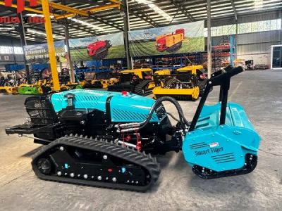 Smartiger Дистанционно управляемая цеповая косилка для склонов, лесов и солнечных ферм