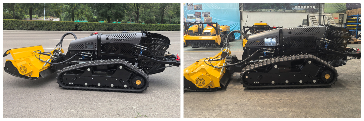 High horsepower remote control lawn mower