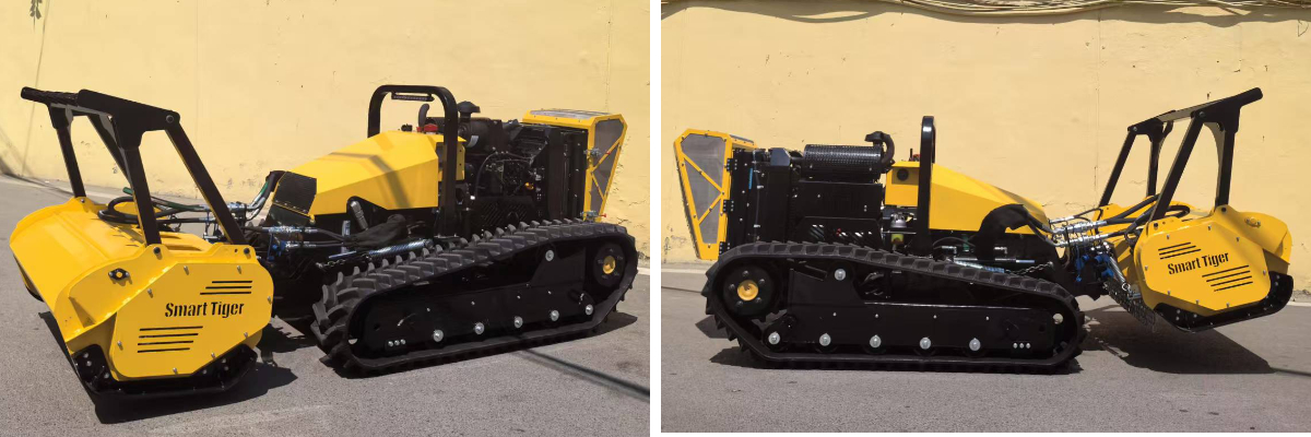 robot lawn mower with remote control