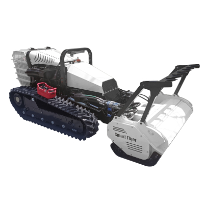 Diesel crawler mower