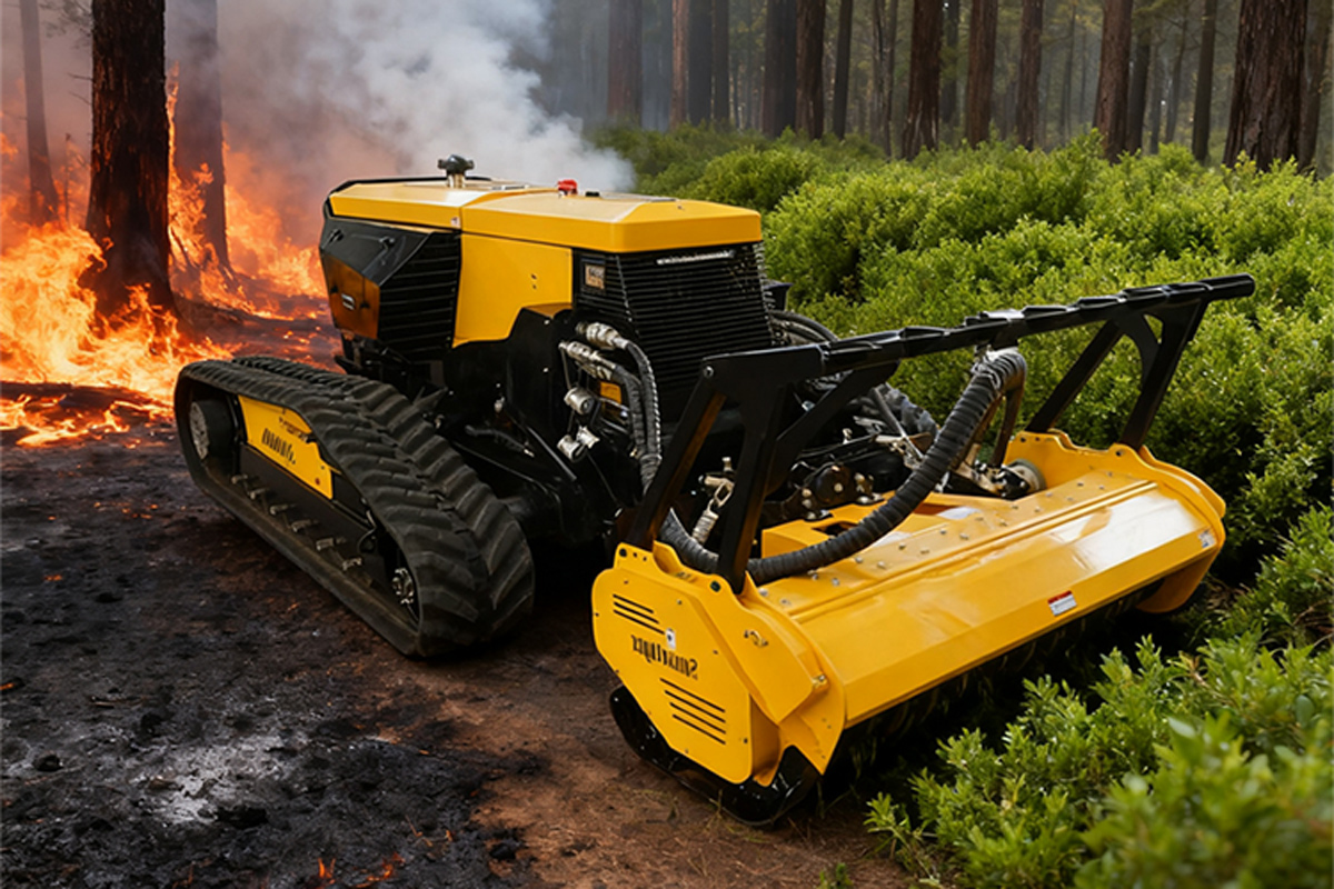 Fire Break Construction Robots: A New Era in Forest Fire Prevention and Ecological Protection Fire Break Construction Robots: A New Era in Forest Fire Prevention and Ecological Protection