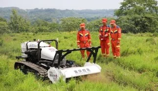 Fire-Break Creation Robot Put into Service​