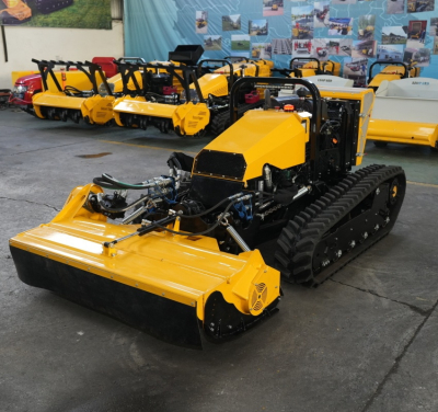 Automatic crawler remote control lawn mower