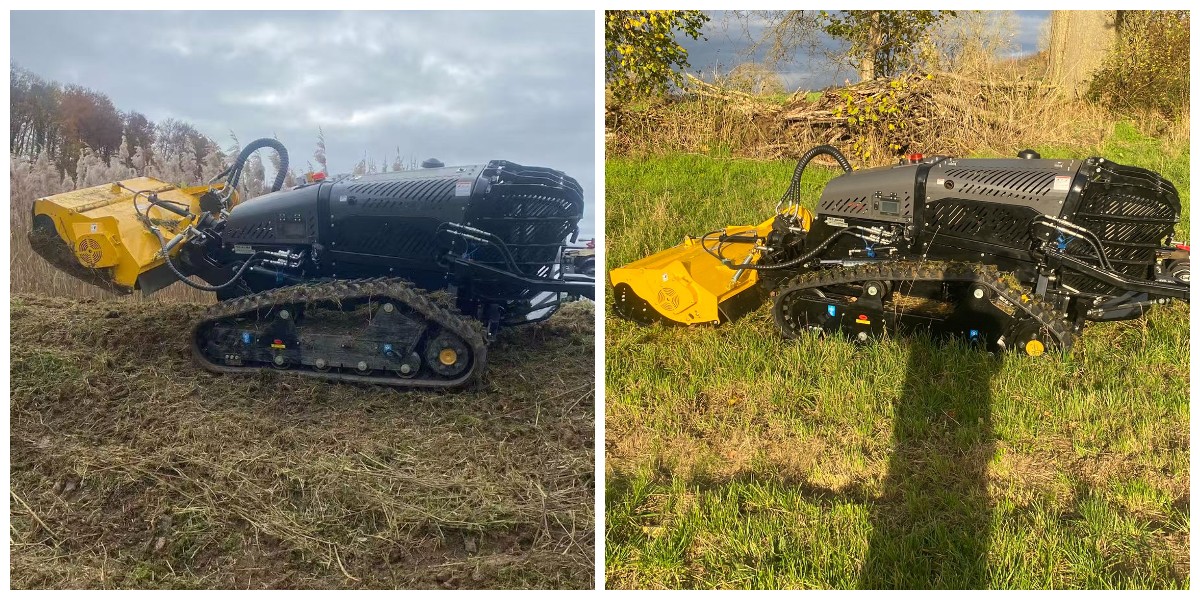 How to choose a tracked remote-controlled lawnmower?