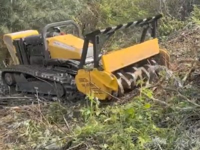 Robôs controlados remotamente para aplicações florestais
