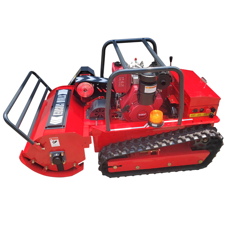 Remote Control Grass Cutting Machine