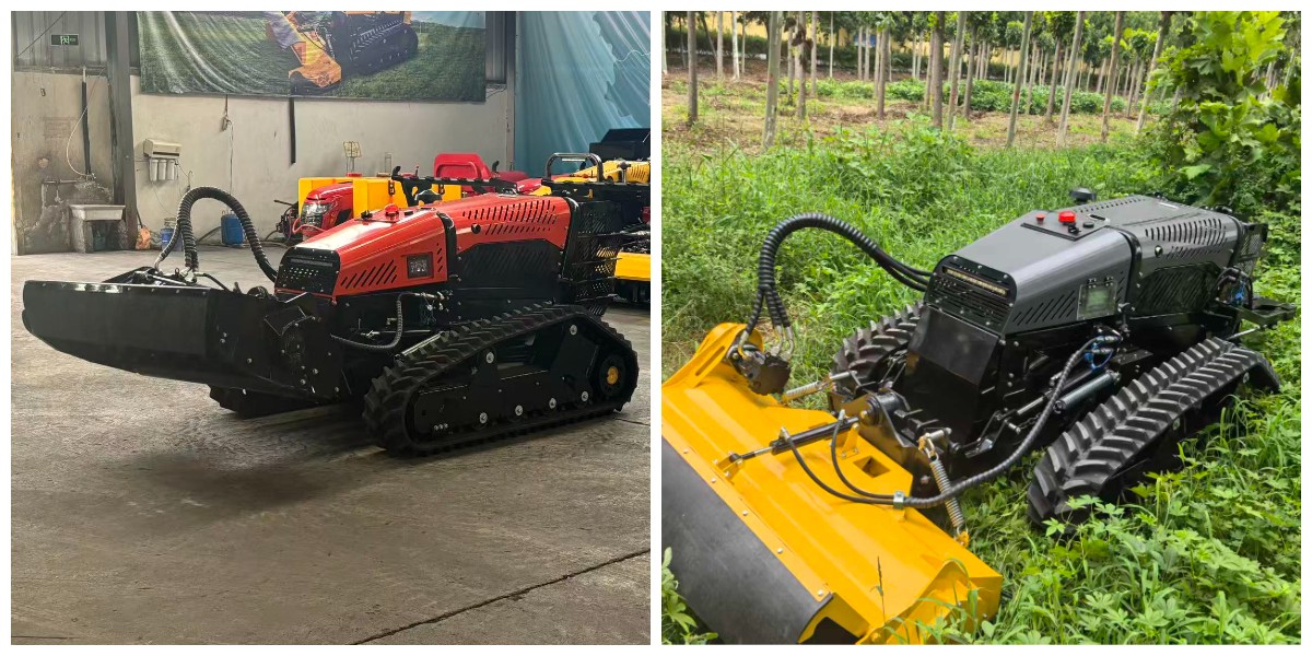 Robotic Hillside Mower