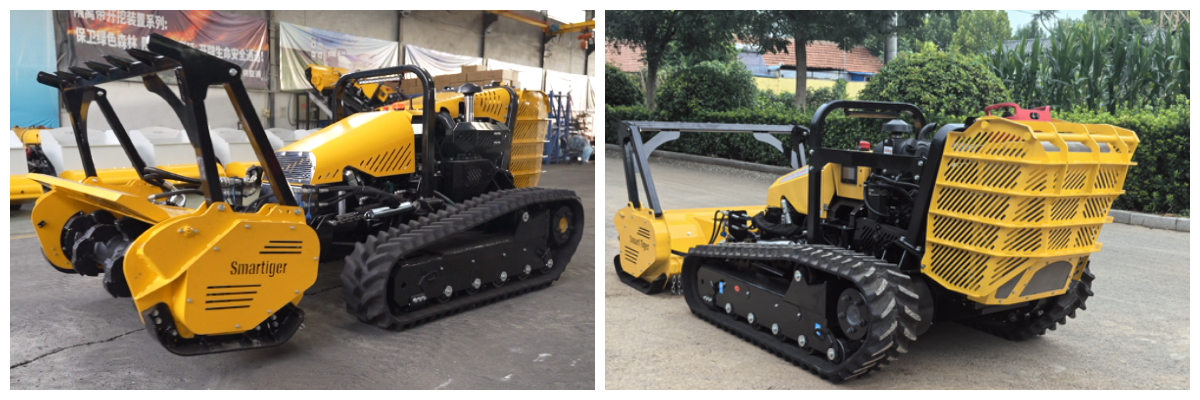 Robotic Hillside Mower