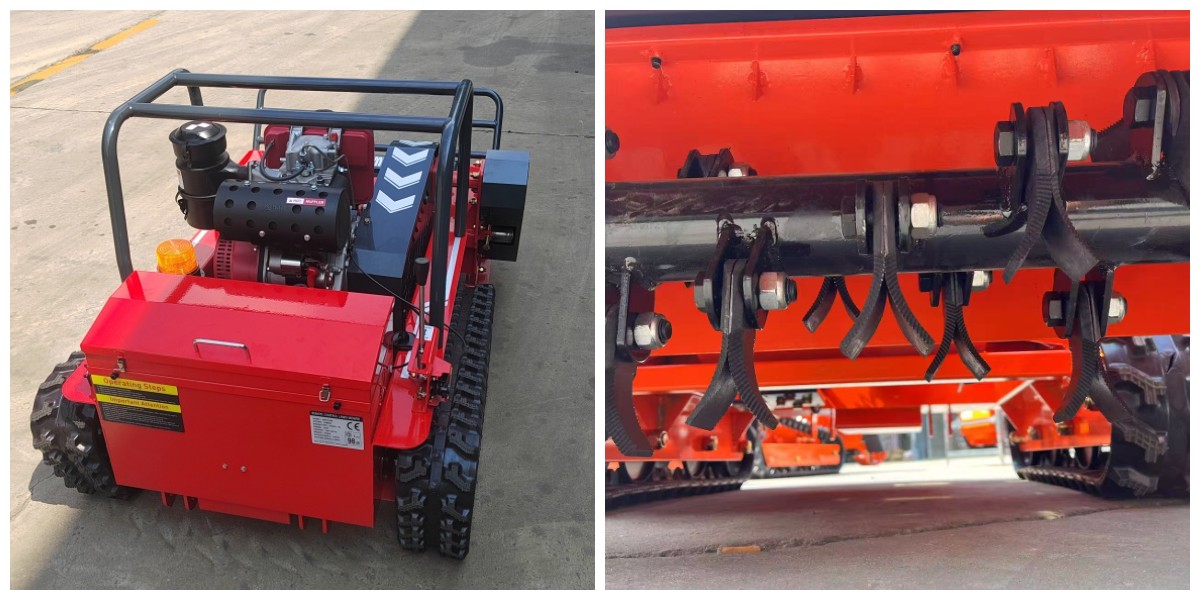 Tosaerba telecomandato di recente aggiornamento