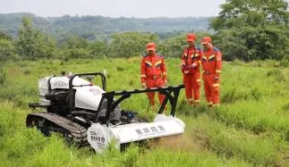 Fire-Break Creation Robot Put into Service​