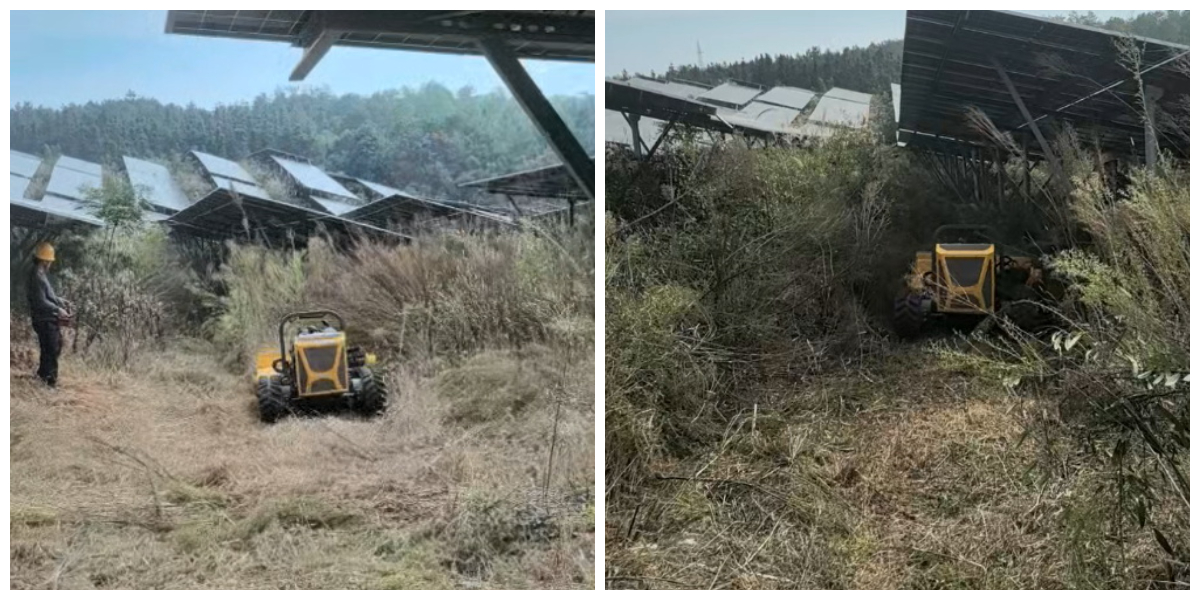 Tosaerba telecomandato ad alta potenza Tosaerba telecomandato ad alta potenza