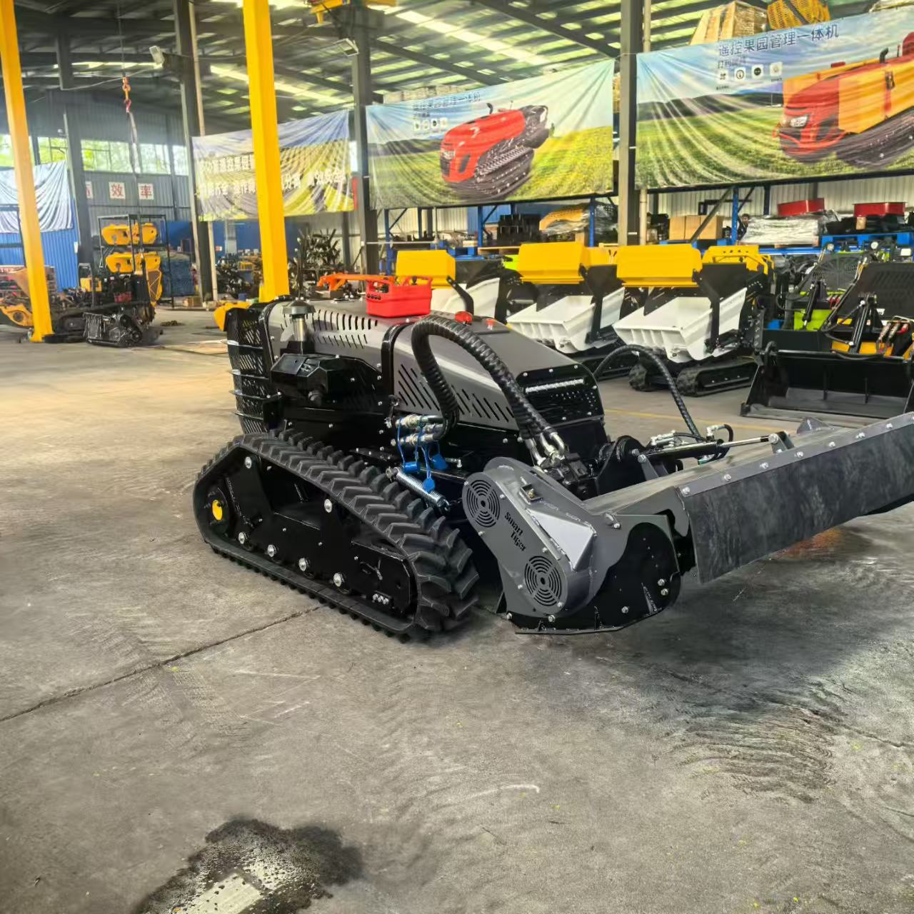 Robotic Hillside Mower