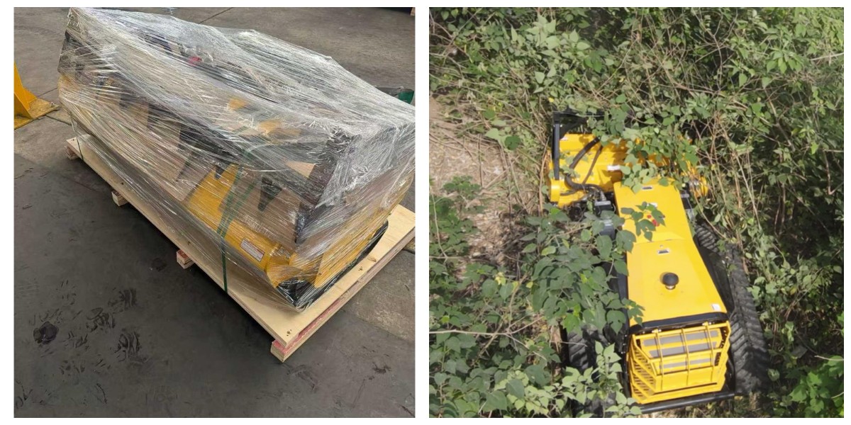 Forest remote-controlled branch cutter