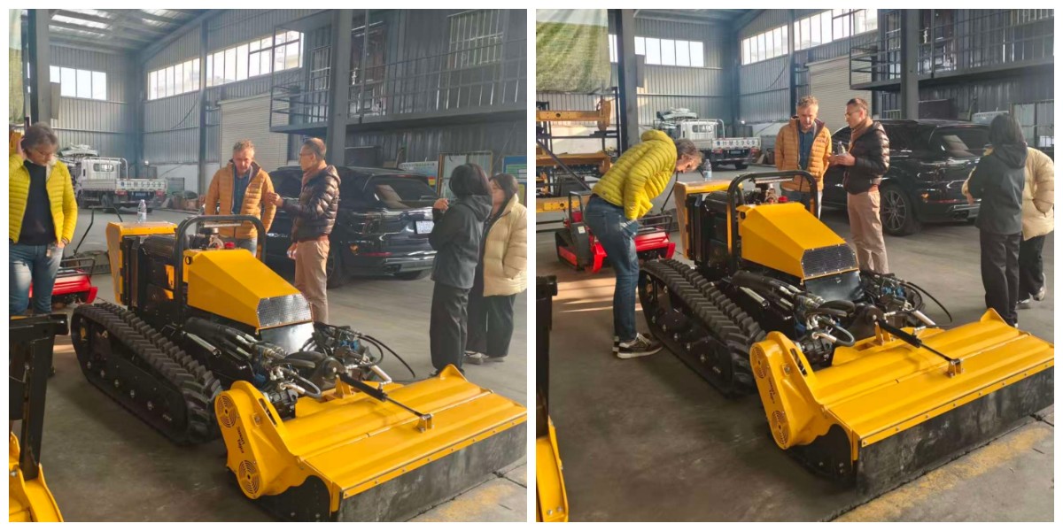 急斜面用芝刈り機