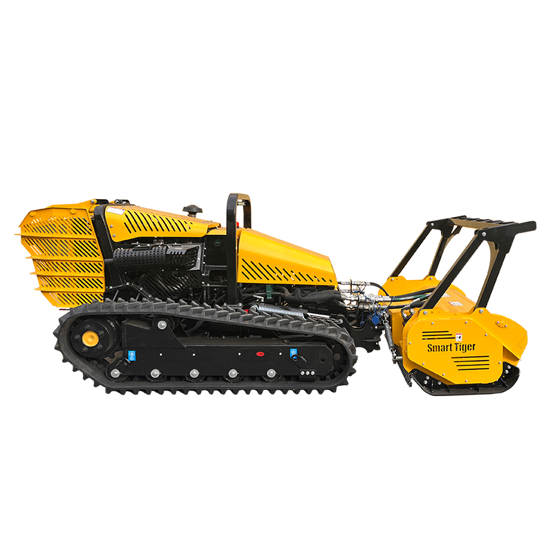 Raupen-Rasenmäher mit Fernbedienung