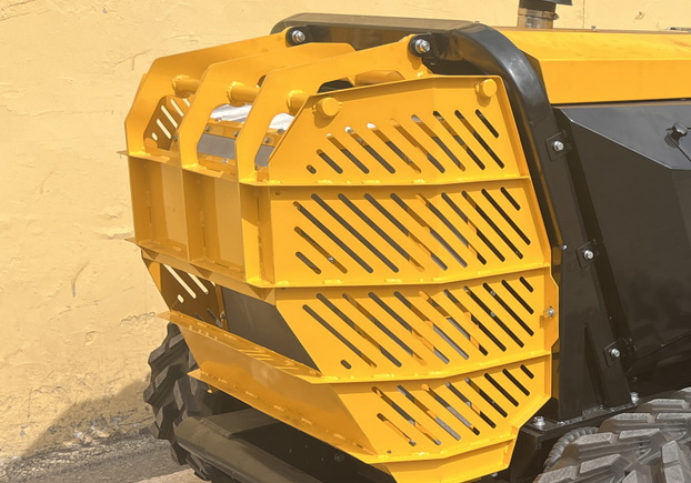 Cortadora de césped sobre orugas diésel Cortadora de césped sobre orugas diésel