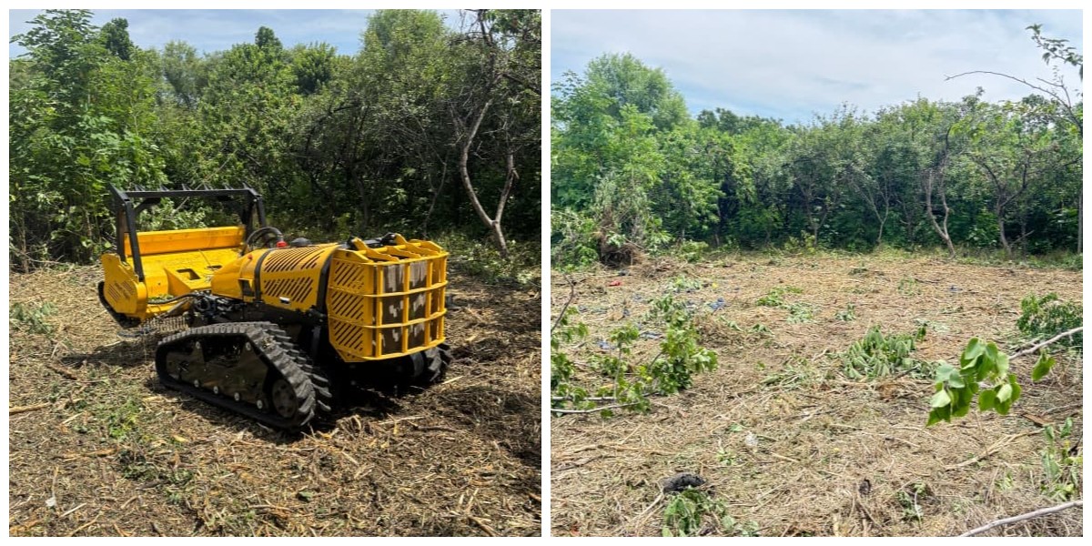 Smartiger Remote-Controlled Mower: Building Forest Firebreaks Safely on Steep Slopes Smartiger Remote-Controlled Mower: Building Forest Firebreaks Safely on Steep Slopes