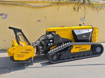 Criação de caminho de acesso florestal